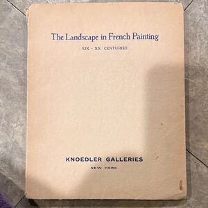 Knoedler Galleries Art Book Cover